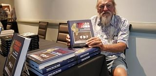 Historian Don Farrell at Rotary Club of Tumon Bay on Oct. 8