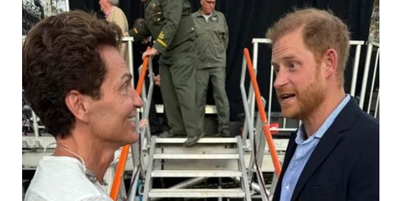 Awkward moment Prince Harry is 'mistaken for Prince William' after charity event