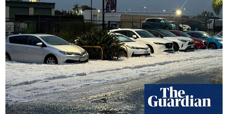 Queensland warned of severe thunderstorms and large hail after east coast battered by wild weather