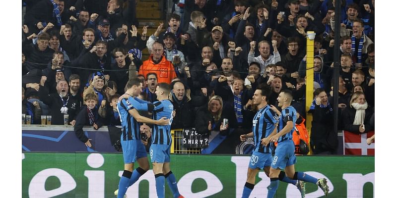 Bizarre penalty sends Aston Villa to first Champions League loss at Brugge. Shakhtar gets first win