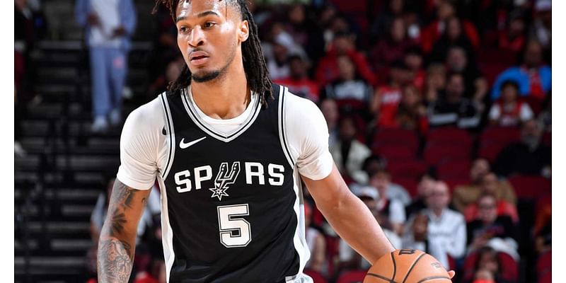 Stephon Castle Excites NBA Fans Despite Spurs' Loss to Reed Sheppard, Rockets