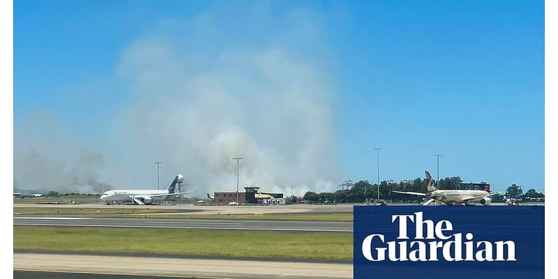 Qantas flight forced into ‘distressing’ emergency landing at Sydney airport after engine fails during takeoff