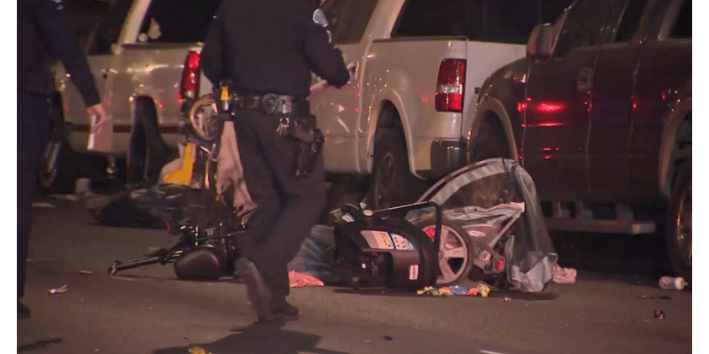 Hit-and-run driver flees scene after crashing into 2 adults, 3 children in Garden Grove