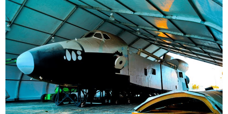 Huge Inspiration space shuttle mock-up will be making a move through Downey streets