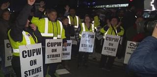 Canada Post workers on strike