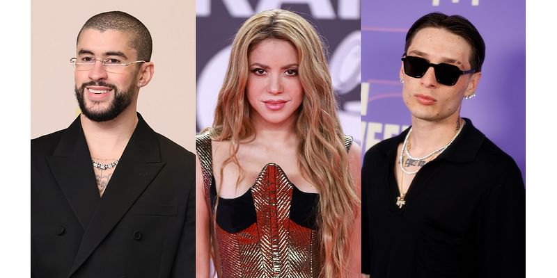 Bad Bunny, Shakira, Peso Pluma: A Guide to the Latin Nominees at the 2025 Grammys