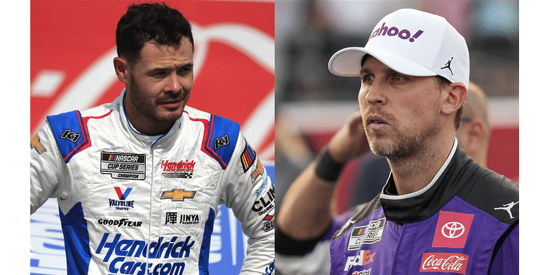 Denny Hamlin Warns Entire NASCAR Grid in 7-Words Amidst Publicly Conceding Inferiority to Kyle Larson