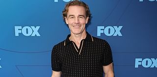 James Van Der Beek looks dashing for red carpet press day in LA after colorectal cancer diagnosis