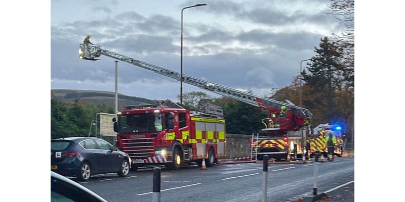 Edinburgh fire crews race to Lanark Road following blaze