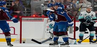 ahead goal in return from injury as Avalanche beat Kraken 6