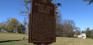 Springdale Cemetery receives an informational plaque for its Civil War monument