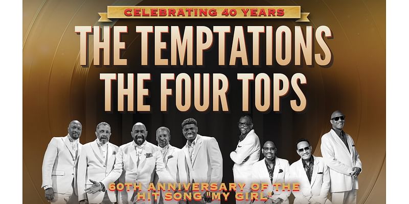 The Temptations and The Four Tops coming to central Pa. next year: Where to buy tickets