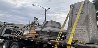 A Mississippi Confederate monument covered for 4 years is moved