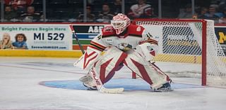 Ville Husso stops them all in Griffins’ win over Manitoba