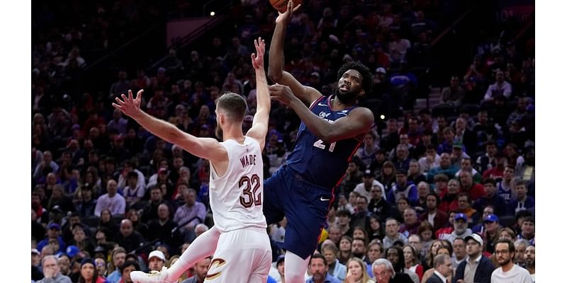 76ers' Joel Embiid out versus Timberwolves with hip soreness