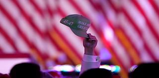 Disparate moods at Trump and Harris election night events