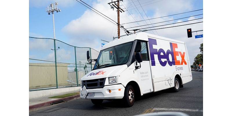 FedEx reports drop in quarterly earnings on lower demand for priority services