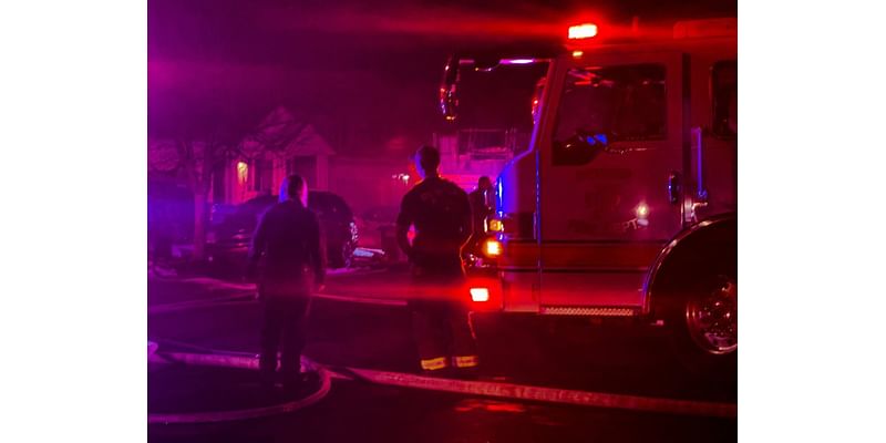 2 firefighters transported after responding to basement fire in Green Valley Ranch