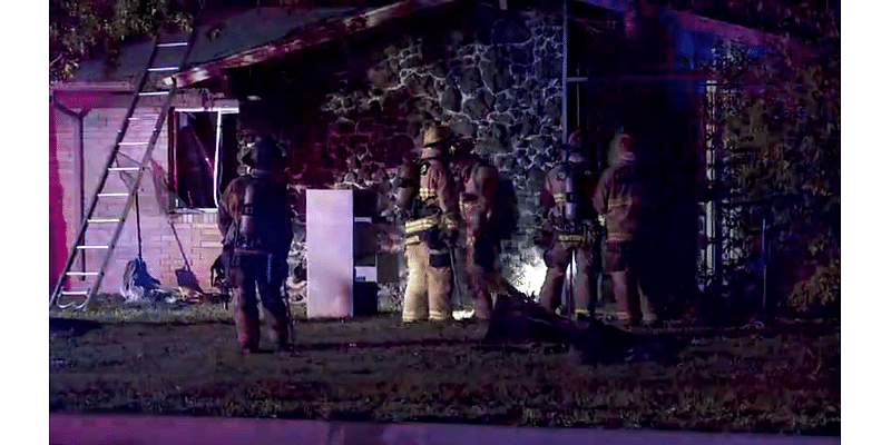 Firefighters knock down house fire in SW Oklahoma City