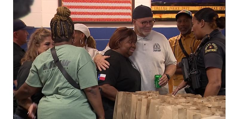 BBQ fundraiser helps raise money for Dallas officers shot in Oak Cliff