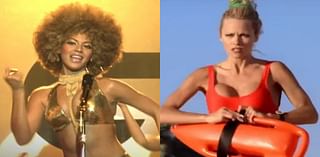 Beyoncé Went As Pamela Anderson In Baywatch For Halloween, But Added Her Own Amazing Red 'Beywatch' Suit Spin