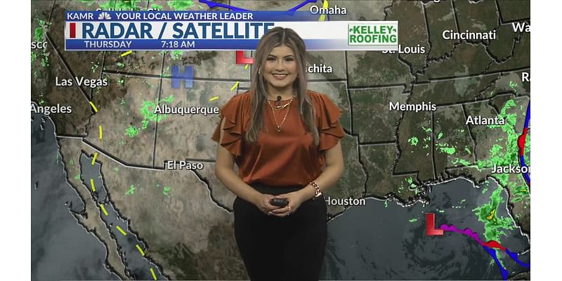 Warm temps and breezy conditions will persist