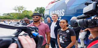 Cast of ‘Scandal’ reunites in Michigan to rally Harris supporters around reproductive rights