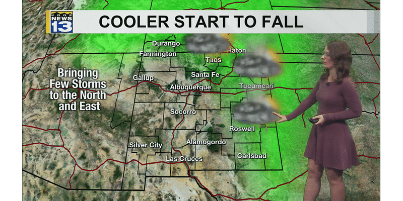 Fall begins tomorrow with cooler temperatures