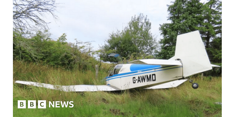 Rhigos Airfield: Fuel problem in plane crash which injured pilot