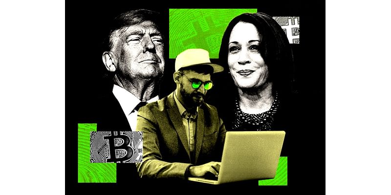 Why Trump and Kamala are both courting the crypto-bro vote