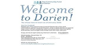 ​The Community Fund Of Darien To Host 'Welcome To Darien' Event