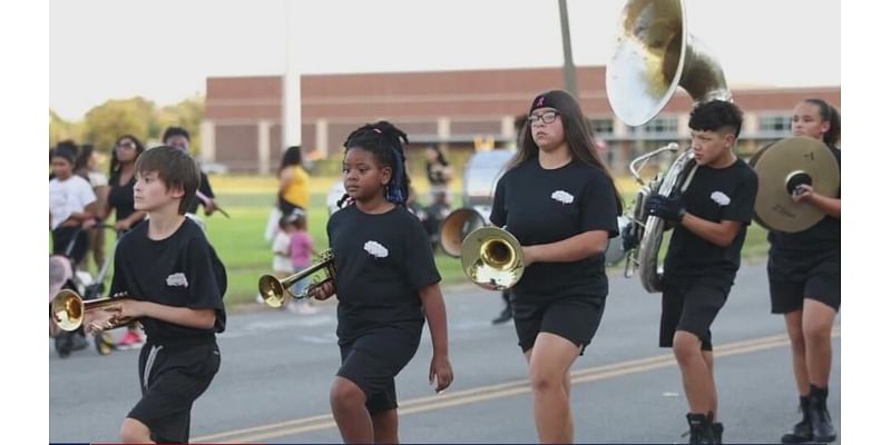 Marching Thunder, a local kids community group band need help traveling to NCAT's homecoming