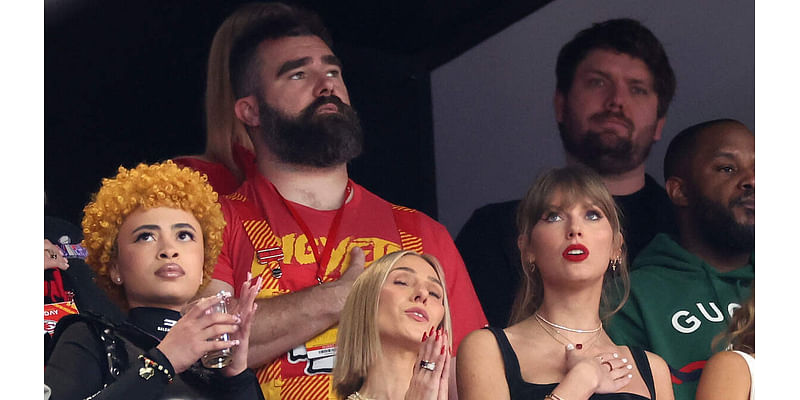 Jason Kelce, Taylor Swift Share Moment After His Viral Incident