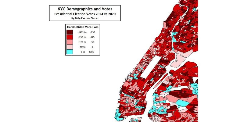 Manhattan Got Slightly Redder In 2024. But That’s Not The Full Story.