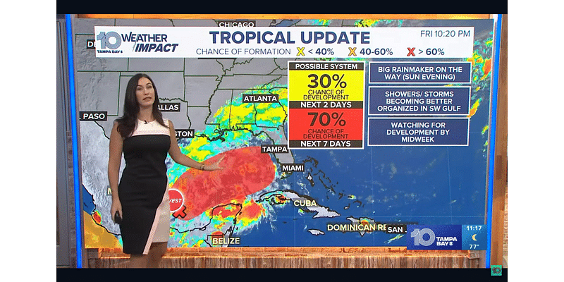 Tracking the Tropics: Hurricane Leslie forms, other disturbance in Gulf has 70% chance of development