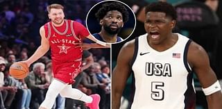 Joel Embiid Isn't Under Same Pressure as Anthony Edwards or Luka Doncic Despite 76ers' Offseason Bliss, per ex-Celtics Star