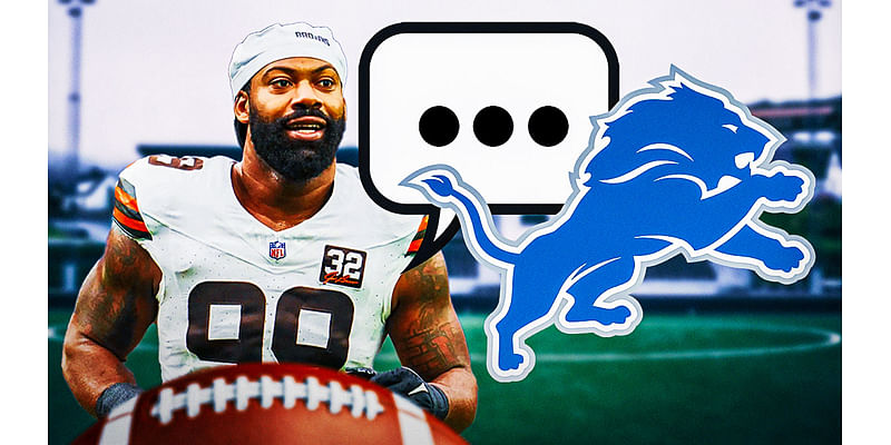 Lions' Za'Darius Smith breaks silence on viral deadline day deleted tweet