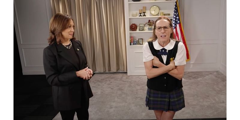 Kamala Harris Skips Al Smith Benefit Dinner, Posting Video With Molly Shannon’s ‘SNL’ Character, While Trump Takes Jabs at Tim Walz