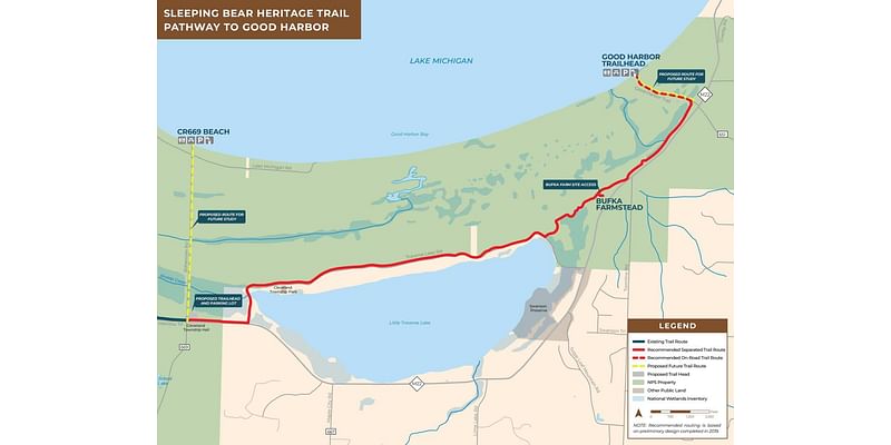 Opposition grows to new trail carved into wilderness, dunes at Sleeping Bear Dunes