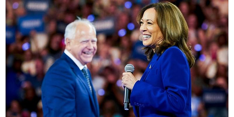 Football legends team up to back Kamala Harris and Tim Walz on National Black Voter Day