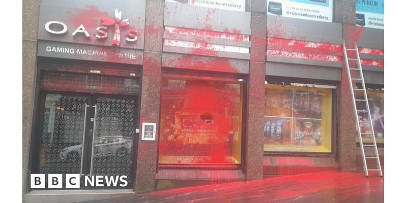 Londonderry: Police treating gaming centre attack as hate crime