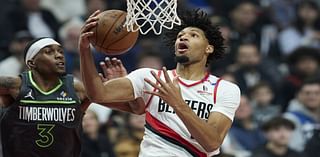 Sharpe and Clingan power the Trail Blazers to a 106-98 victory over the Timberwolves