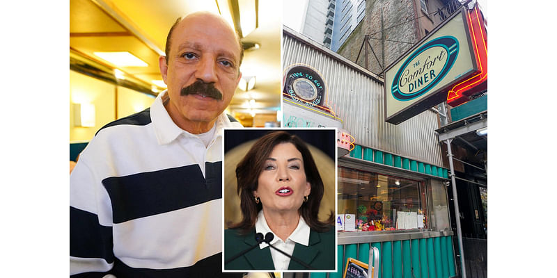 Gov. Hochul claimed she was a regular at NYC diners to talk congestion toll — but one owner has a different story