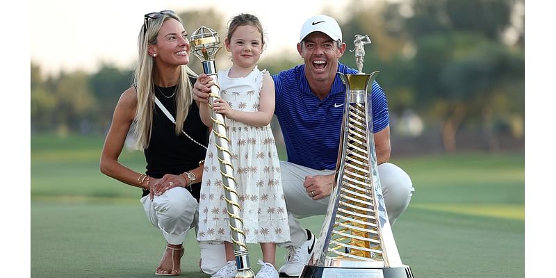 Rory McIlroy makes promise to wife Erica Stoll and daughter Poppy after Race to Dubai title - after year which saw him perform divorce U-turn