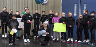 The Duluth Figure Skating Club surprises three members with special Midwestern Sectional sendoff