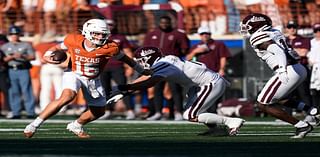 Why was Texas football’s Steve Sarkisian ‘ripping Arch Manning’s ass’ during Mississippi State win?