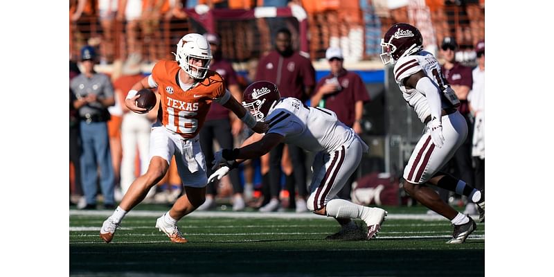 Why was Texas football’s Steve Sarkisian ‘ripping Arch Manning’s ass’ during Mississippi State win?