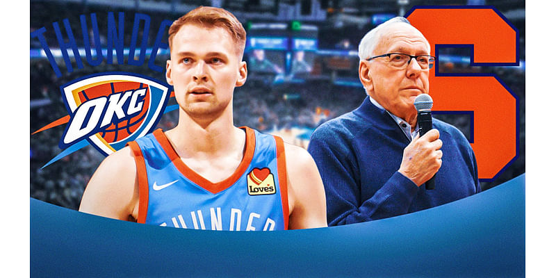 Thunder sign Jim Boeheim's son