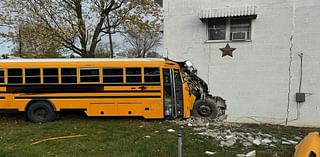 School bus carrying multiple students smashes into home with family inside