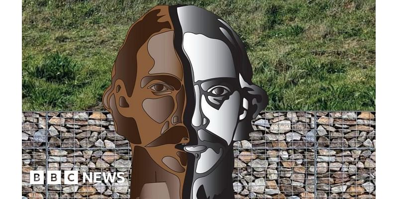 themed sculpture to honour Robert Louis Stevenson